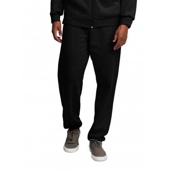 Fleece stretch joggers with pockets relaxed fit moisture-wicking breathable